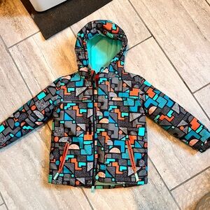 Colorful Geometric Patterned Cat and Jack Jacket